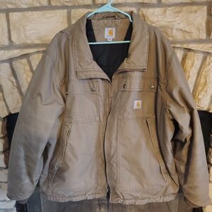 Carhartt Men's Brown Performance Jacket Insulated 2XL
